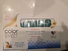 Color Street**Paradise Found**Pedi 100% Nail Polish**Retired