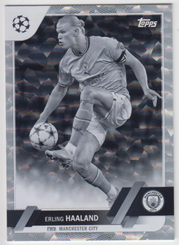 ERLING HAALAND 2022-23 Topps Merlin Heritage 98 Manchester City Action