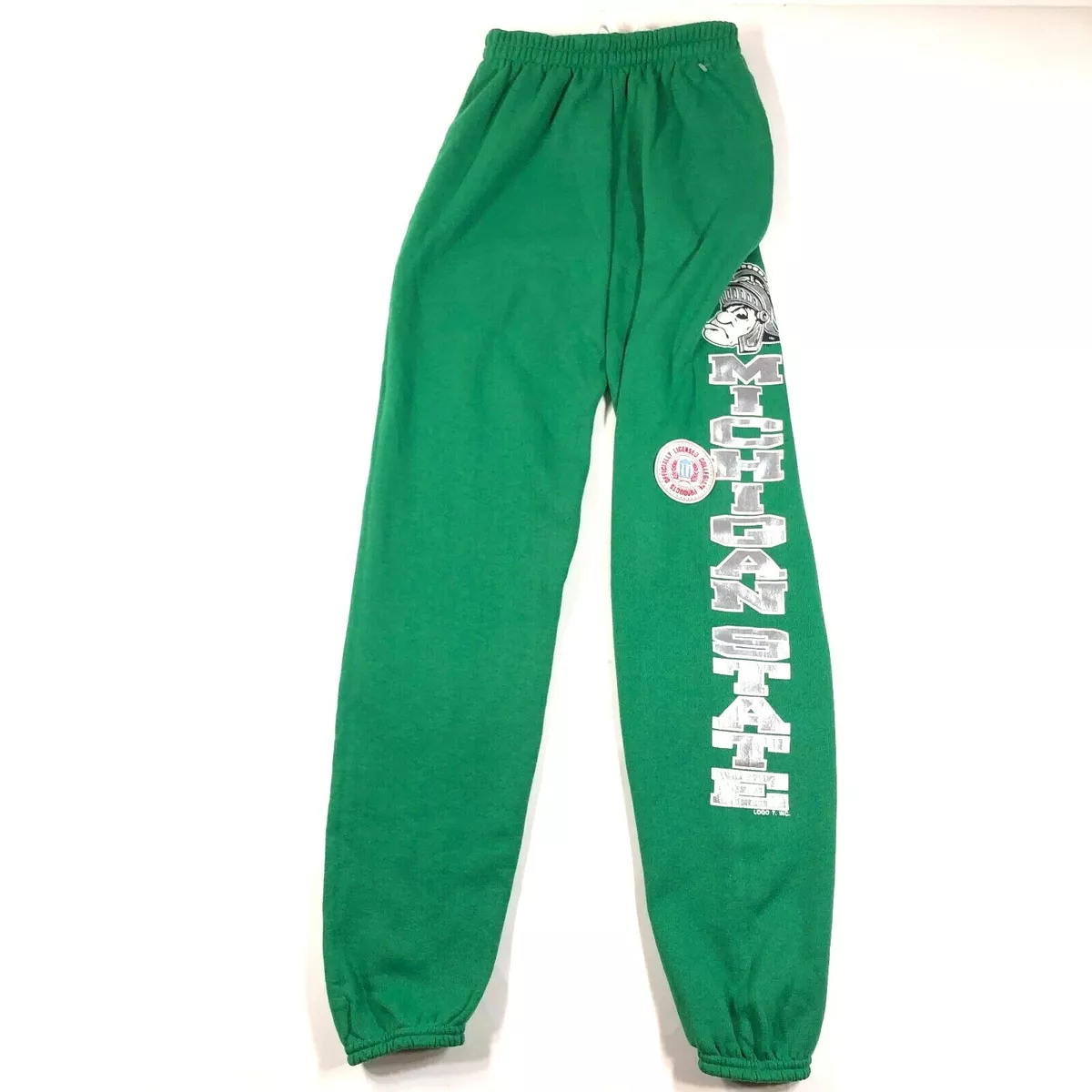 NEW Vintage Michigan State University Spartans Sweatpants Boys