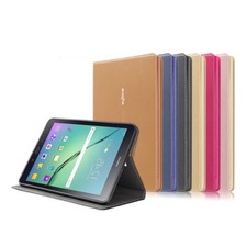 Leather Case Cover w/ Auto Sleep/Wake for Samsung Galaxy Tab S2 8.0/9.7 Tablet