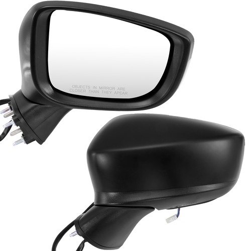 LH+RH Side Power Mirrors For 16-On Toyota Yaris(Sedan) w/Signal Manual Fold