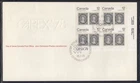 Canada Scott 753 LL Pl Blk FDC - CAPEX 78