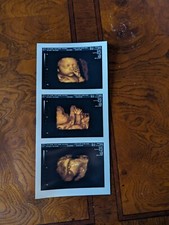 Custom 3D COLOR Prank Fake Gag Pregnancy Strip of 3 photos