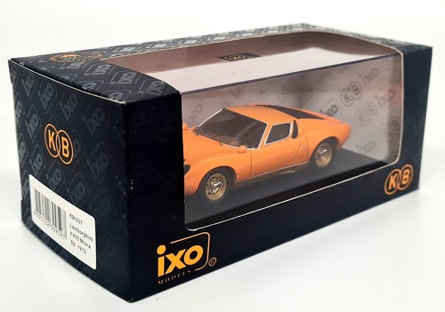 Ixo KB 1/43 Lamborghini Miura P400 SV 1972 Orange Diecast Scale Model Car - Picture 2 of 9