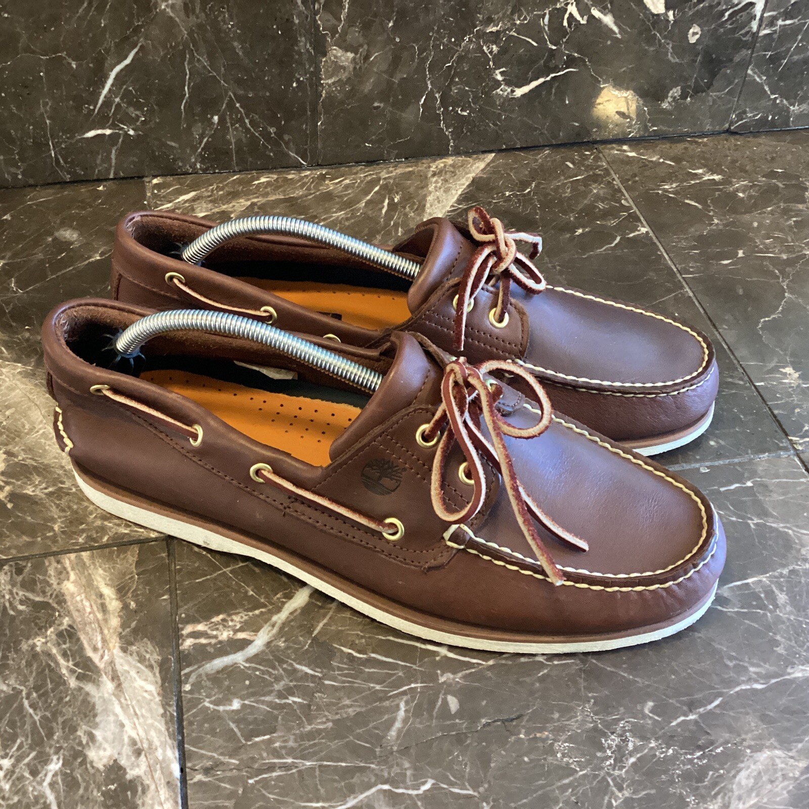 🔥TIMBERLAND Model 74035 Brown Leather 2 