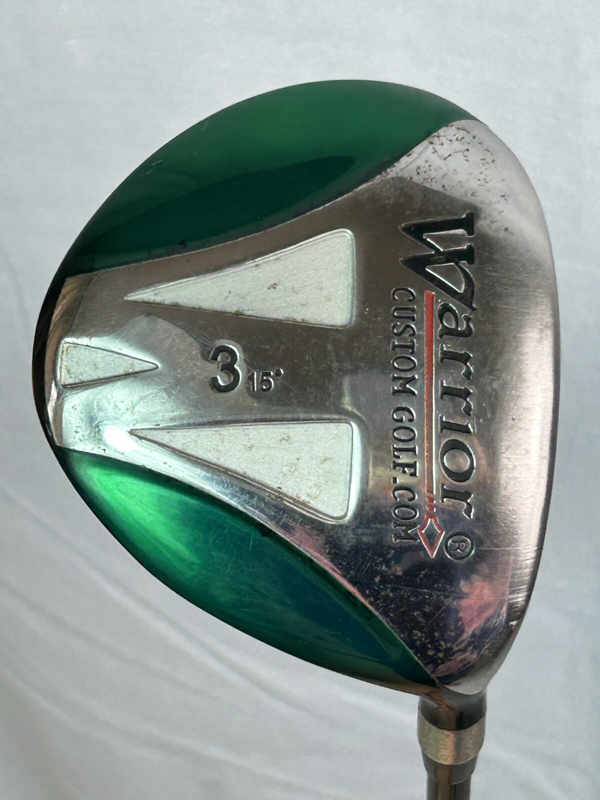 Warrior/ Custom Golf/ 3 Wood/ 15*/ RH/ Harrison LongDrive Shaft / 44