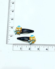 Handmade Hair Bows - Holiday - Christmas - Owl - Hair Clips 2