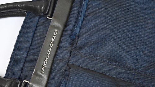 Borsa a tracolla Piquadro, TG2390, blu e nero - Foto 5 di 11