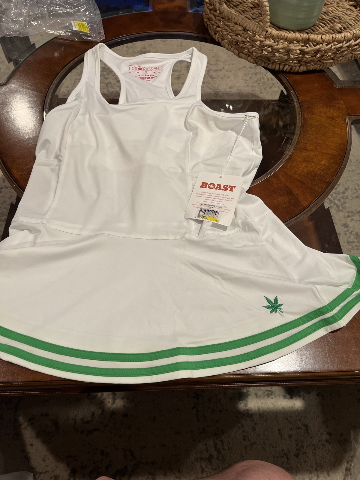 BOAST TENNIS WOMENS TIPPED TENNIS OUTFIT SIZE XL eBay