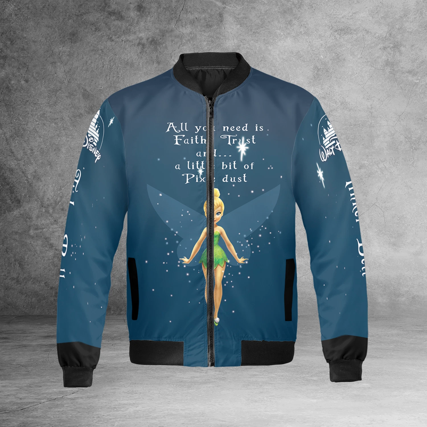 Tinker Bell All You Need Is Faith Trust & A Little Bit Of Pixie Dust Jacket