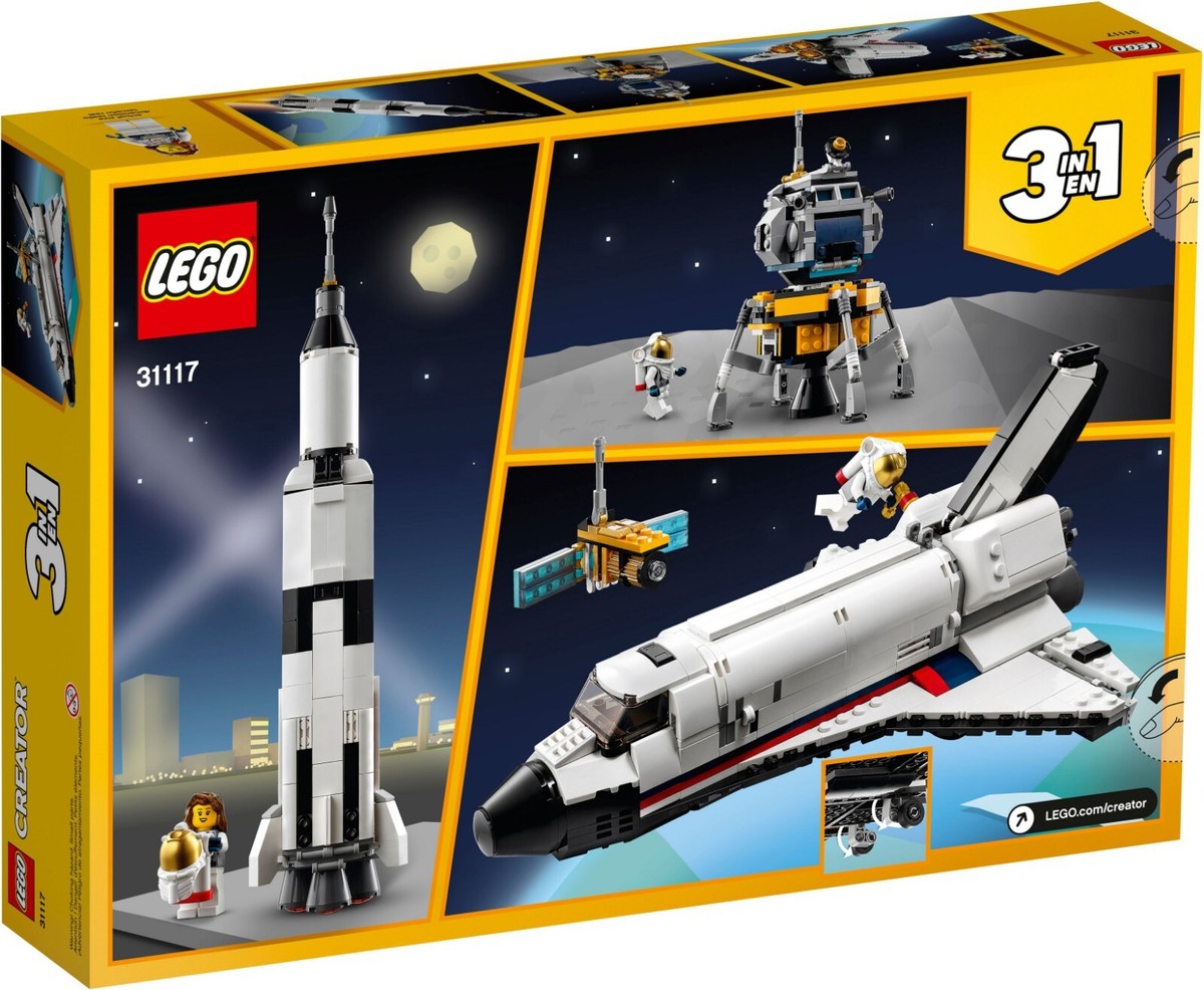 LEGO CREATOR 31117 Space Shuttle Adventure - 486 pcs - Rocket