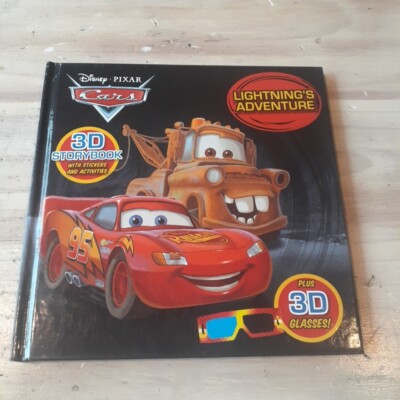Disney Cars Picture Storybook (3d Picture Storybook) By Disney. Used No Glasses