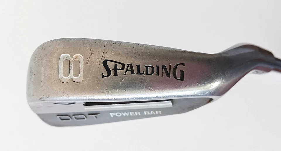 DOT Power Bar Stainless Spalding 8-Iron Accu-Flex Medium Regular Steel - Image 3 of 4