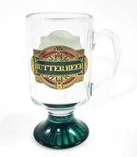 Wizarding World Epic Universe Glass Place Cachée Footed Butterbeer Mug
