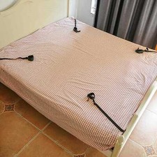 Bondage Fesselset Bett Fesseln Fußfesseln Handfesseln Erotik Paare BDSM Harness