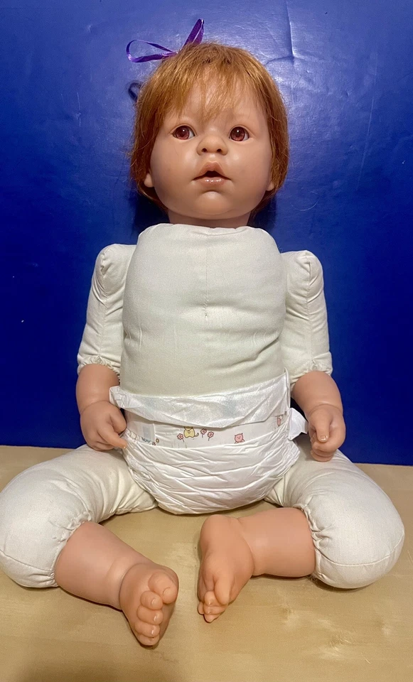 ADORABLE BIG 22" BERENGUER DOLL Weighted Cloth Weighted Body - Image 4 of 4
