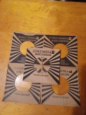 COLUMBIA RECORDS 5 original company sleeves nice shape