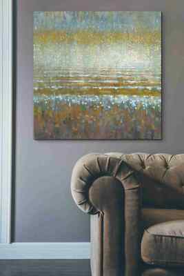 Epic Graffiti ''Rains Over the Lake Light'' by Danhui Nai, Giclee Canvas Wall Art