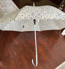 "Shed Rain" Umbrella Floral Polyester Aluminum Handle Collectors item 