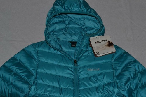 MARMOT WOMENS JENA HOODY SEA GLASS TURQUOISE ALL SIZES BRAND NEW AUTHENTIC - Picture 2 of 4