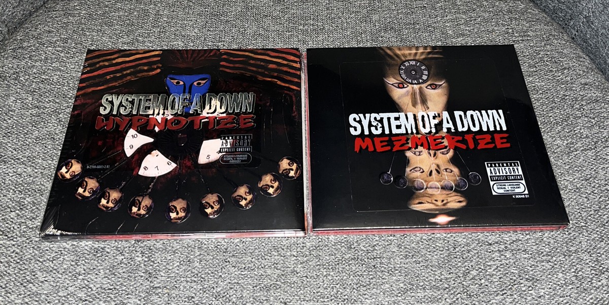 System of a Down 2 CD Lot Hypnotize, Mezmerize 827969387122| eBay