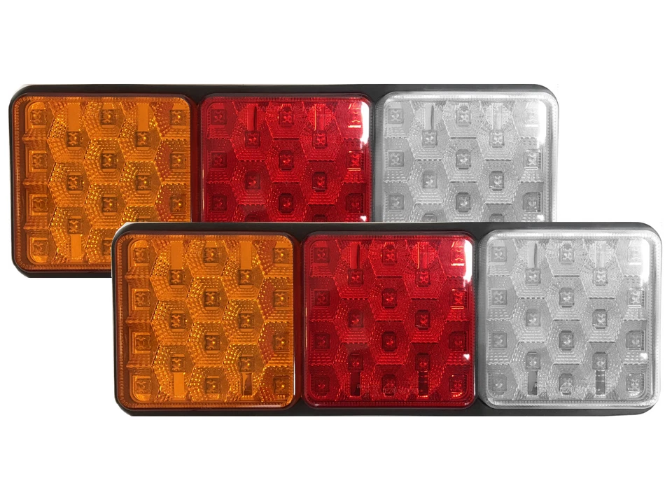 Rubbolite 8002 - Par de luces LED Eagle 12V/24V 2 luces lado izquierdo y derecho Foto 2 de 4