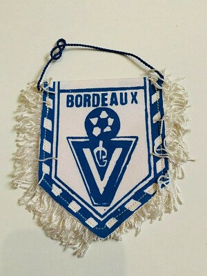 Fanion Vintage Girondins De Bordeaux - Avant 2000 - Collection Football Français