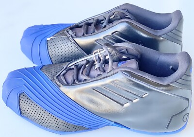 Adidas T-MAC 1 Basketball Shoes Black/Royal Blue Magic Away GY2404 Size 9 New