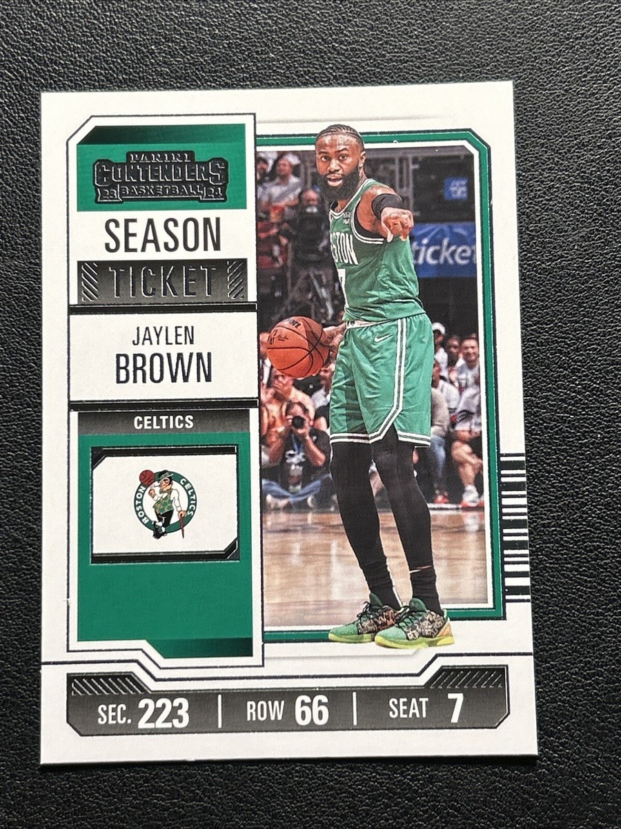 2023-24 Panini Contenders JAYLEN BROWN #72 | eBay
