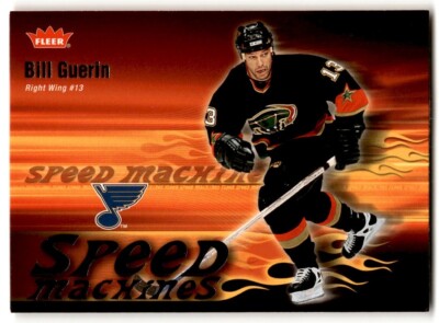 Bill Guerin 2006-07 Fleer Speed Machines #SM10 St. Louis Blues
