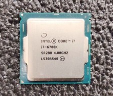 Intel Core i7-6700K 4.0GHz Quad Core 8MB LGA1151 SR2L0 CPU Processor