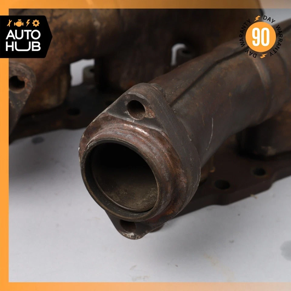 94-95 Mercedes R129 SL320 S320 SL320 M104 Juego de 2 colectores de escape OEM Foto 3 de 4