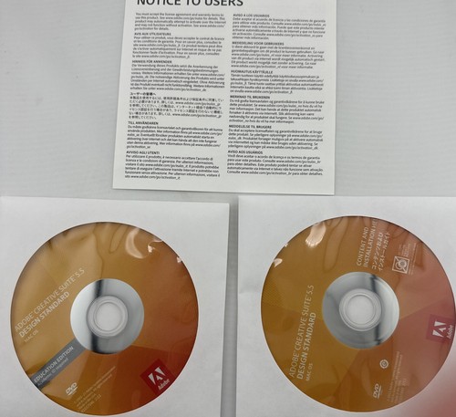 Adobe Creative Suite 5.5 Design Standard Mac OS Student & Teacher W/ Serial C51 - Picture 4 of 10