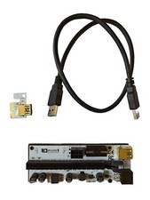 2 Pack, PCI-E Riser Adapter Card for GPU Crypto Mining
