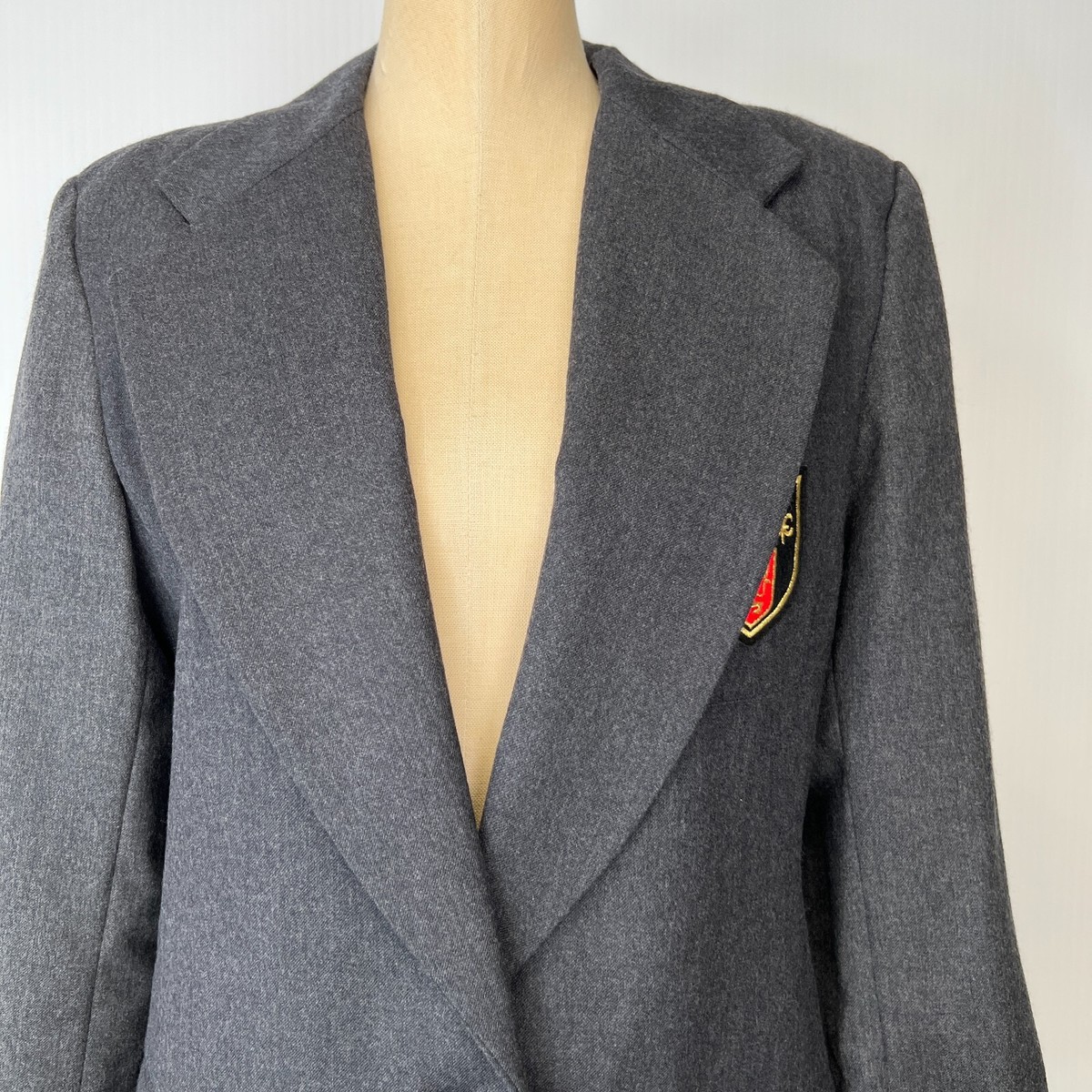 Vintage Rafaella Blazer Women 6 Wool Worsted Jacket Sweden Patch  display picture 1