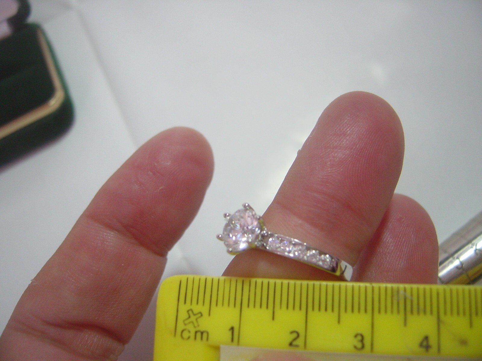 VINTAGE BEAUTIFUL SOLID SILVER RING-MAGNIFICENT S… - image 12