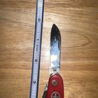 VINTAGE 1970’s SWISS ARMY TYPE KNIFE MULTITOOL JAPAN Good Condition WITH CASE — photo 6