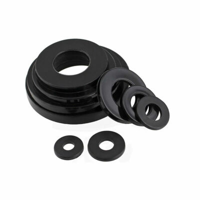 #ad M2 M3 M4 M5 M6 M8 M10 M12 M16 M20 Black Nylon Plastic Washers Fit Bolts amp; Screws $275.64