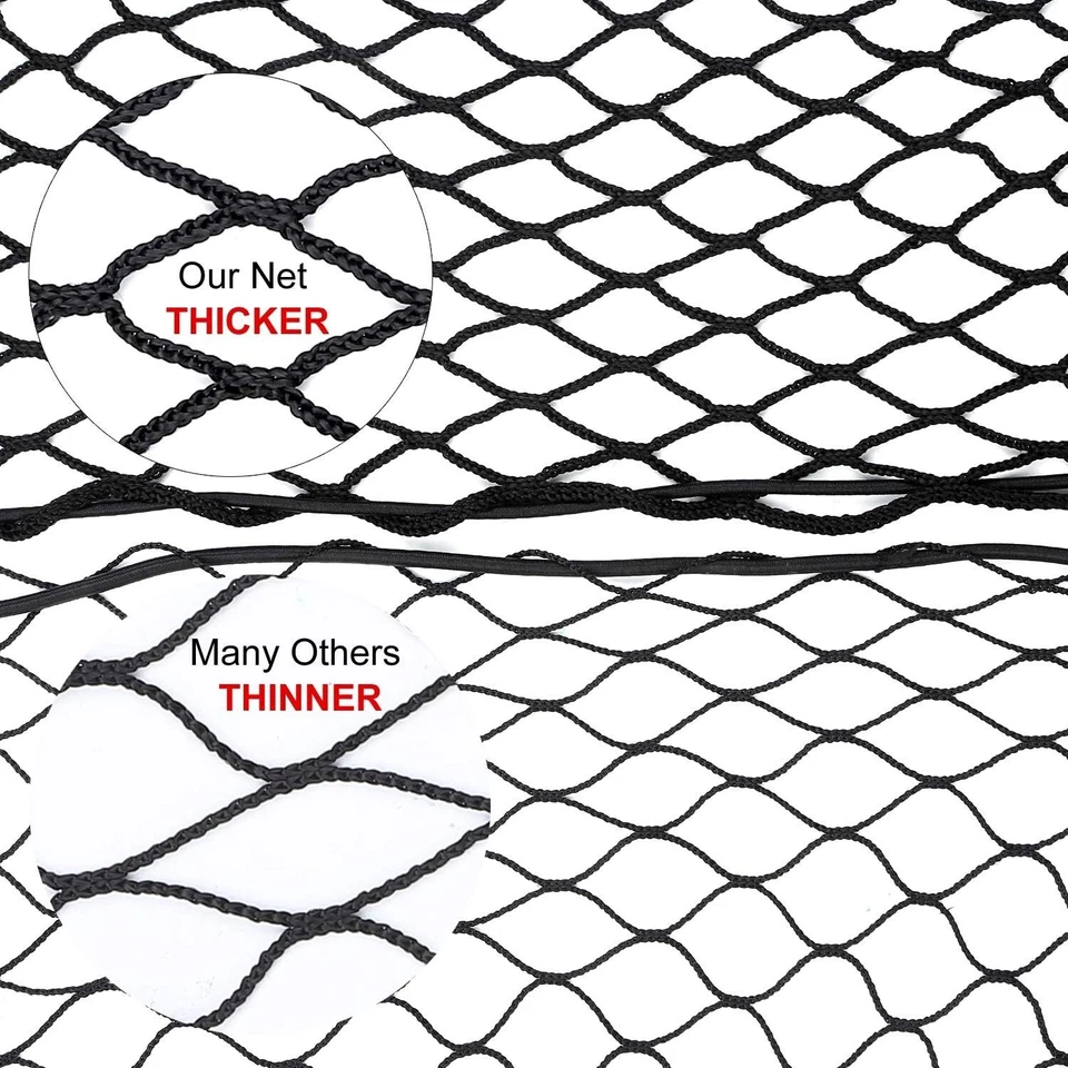 Rear Trunk Envelope Style Cargo Net for MERCEDES-BENZ GLA-CLASS 14-24 Luggage Ne - Image 3 of 4