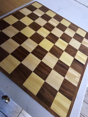 14 inch chessboard 35.5 cm wood chess board acacia boxwood - Picture 3 of 9