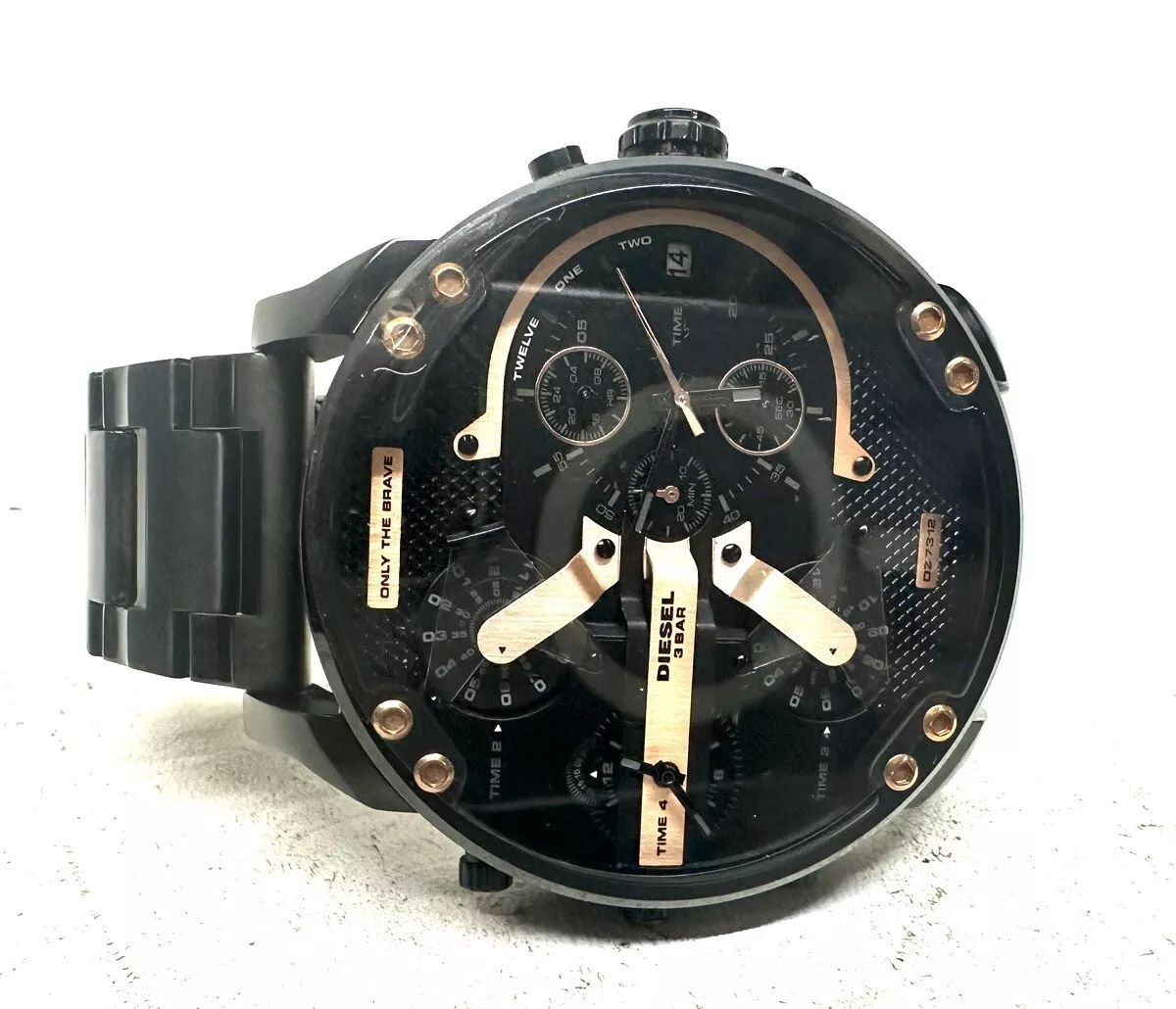 Diesel Mr. Daddy 2.0 Chrono Stainless Watch Model DZ 7312 CMP091819