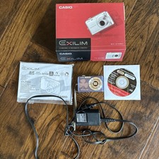 Casio Exilim EX-Z1050 10.1 MP Digital Camera, Charger, Battery, Manual - WORKS!