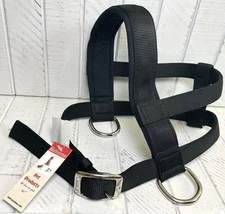 Valhoma Pet Products “We Love Our Pets Too!” 28” Black Pulling Harness Dogs NWT