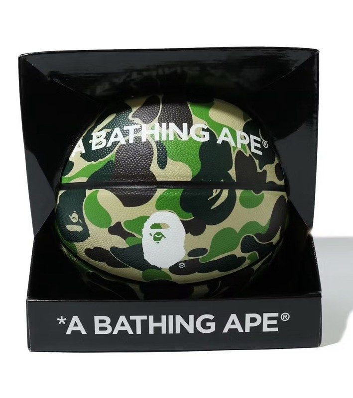 BAPE ABC Camo Basketball (green)  A BATHING APE - New Never Opened - Rare