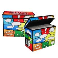 Comic Foldaway | Collapsible Comic Book Storage Tote for 125-150 Comic Books |