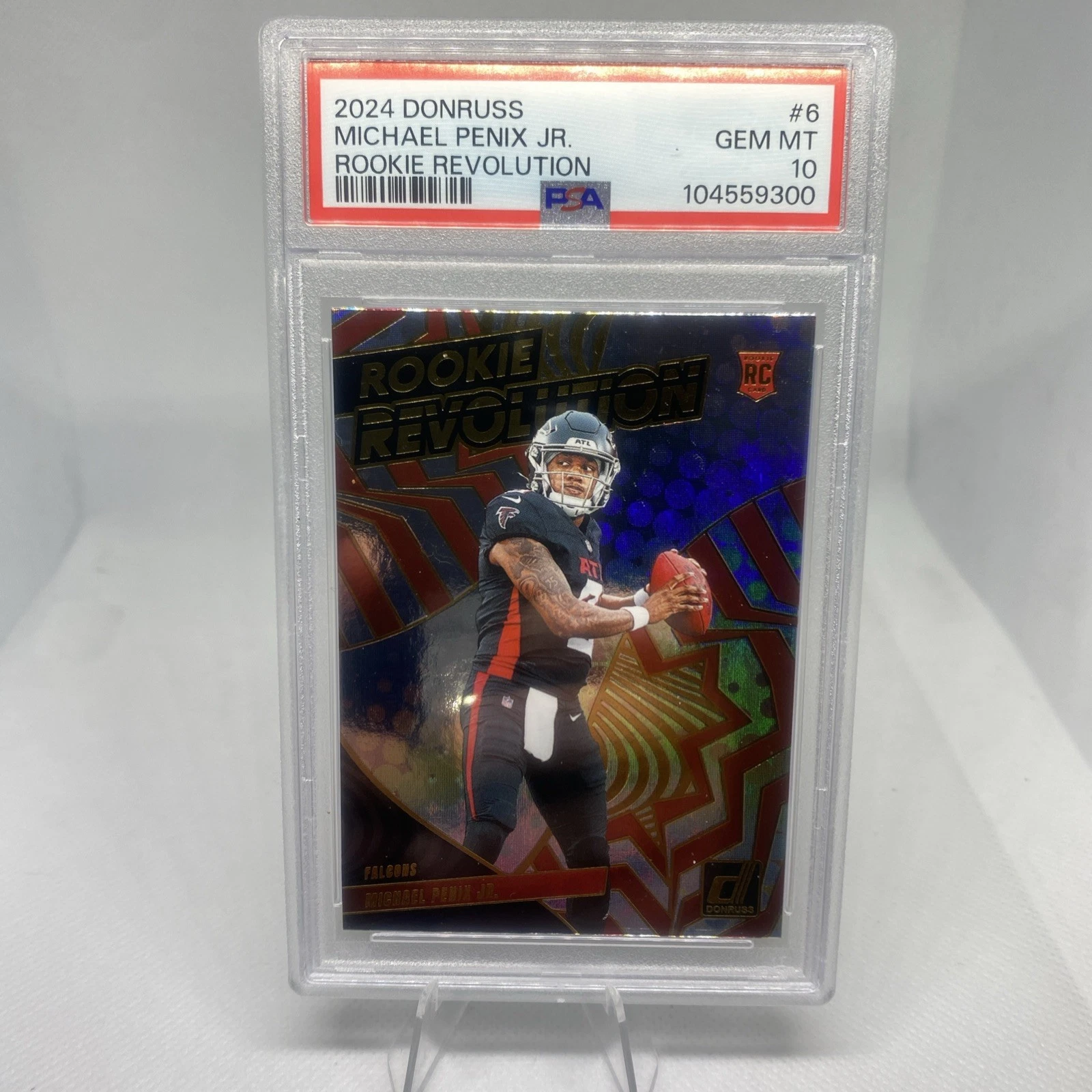 Michael Penix Panini Donruss Rookie Revolution #6 Base