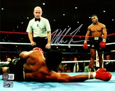 Mike Tyson Autographed Signed 8x10 Photo Beckett BAS