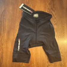 Louis Garneau Power Lazer TRI Shorts Black Size S Pull-On Athletic Fit Logo
