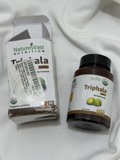 Natures Vast Triphala Capsules Digestion  Colon Cleanse 90 Tablets 1500mg