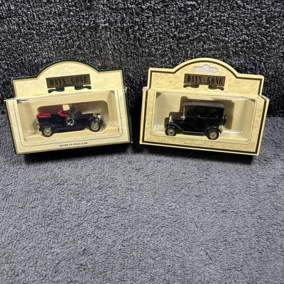 2 x Lovely Days-Gone - Die Cast Autos ~ 33000 (Modell T) + 32009 Rolls Royce 1907